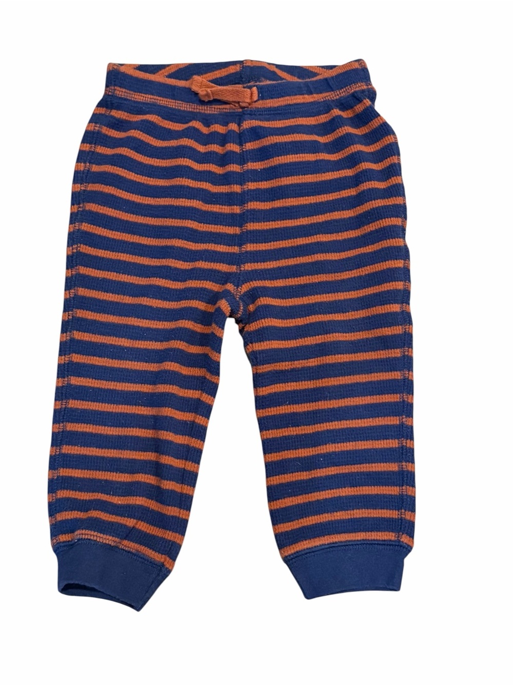 Jumping Beans Baby Bean Jogger Pants 18M Blue Orange Striped Pull On